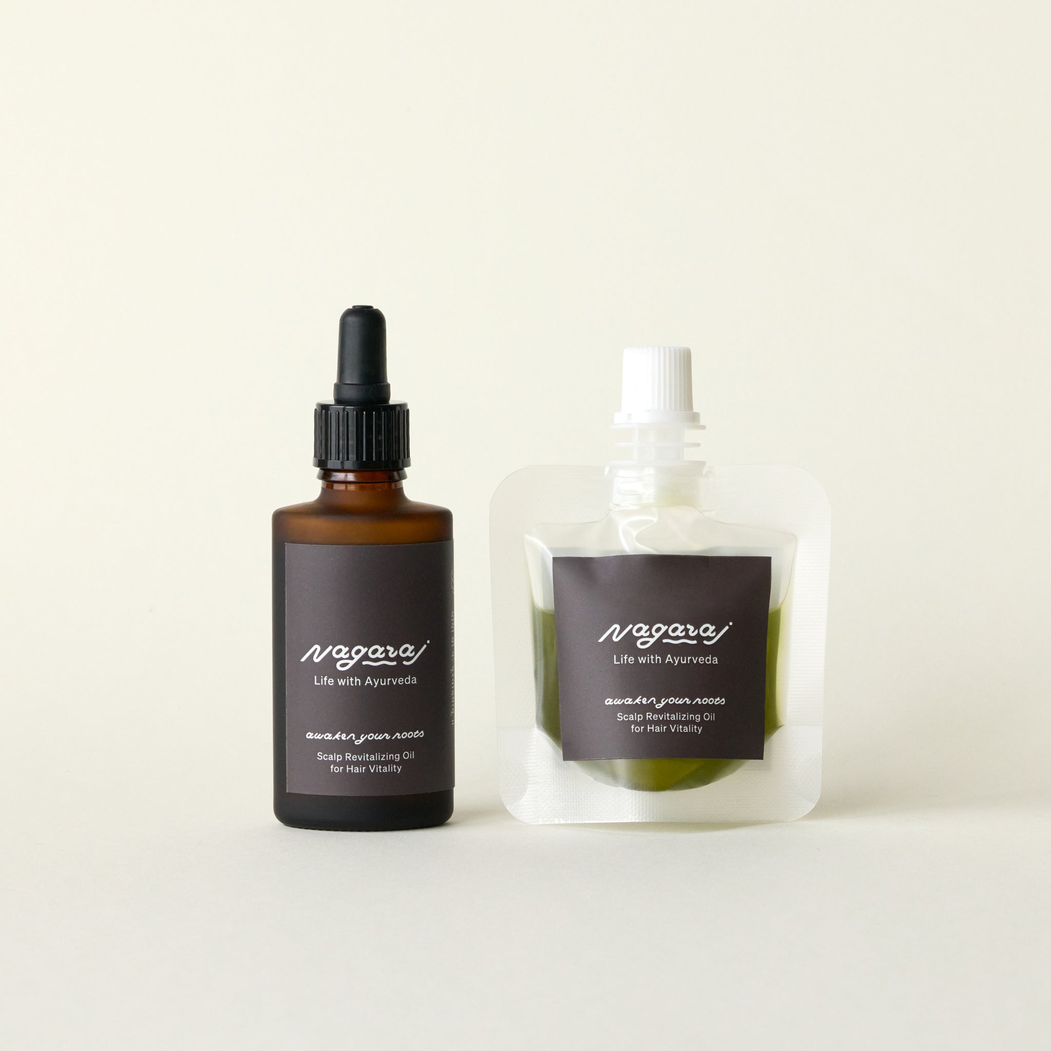 ＜養毛料＞スカルプオイルーawaken your roots ー30ml本体 +詰替パウチ30ml
